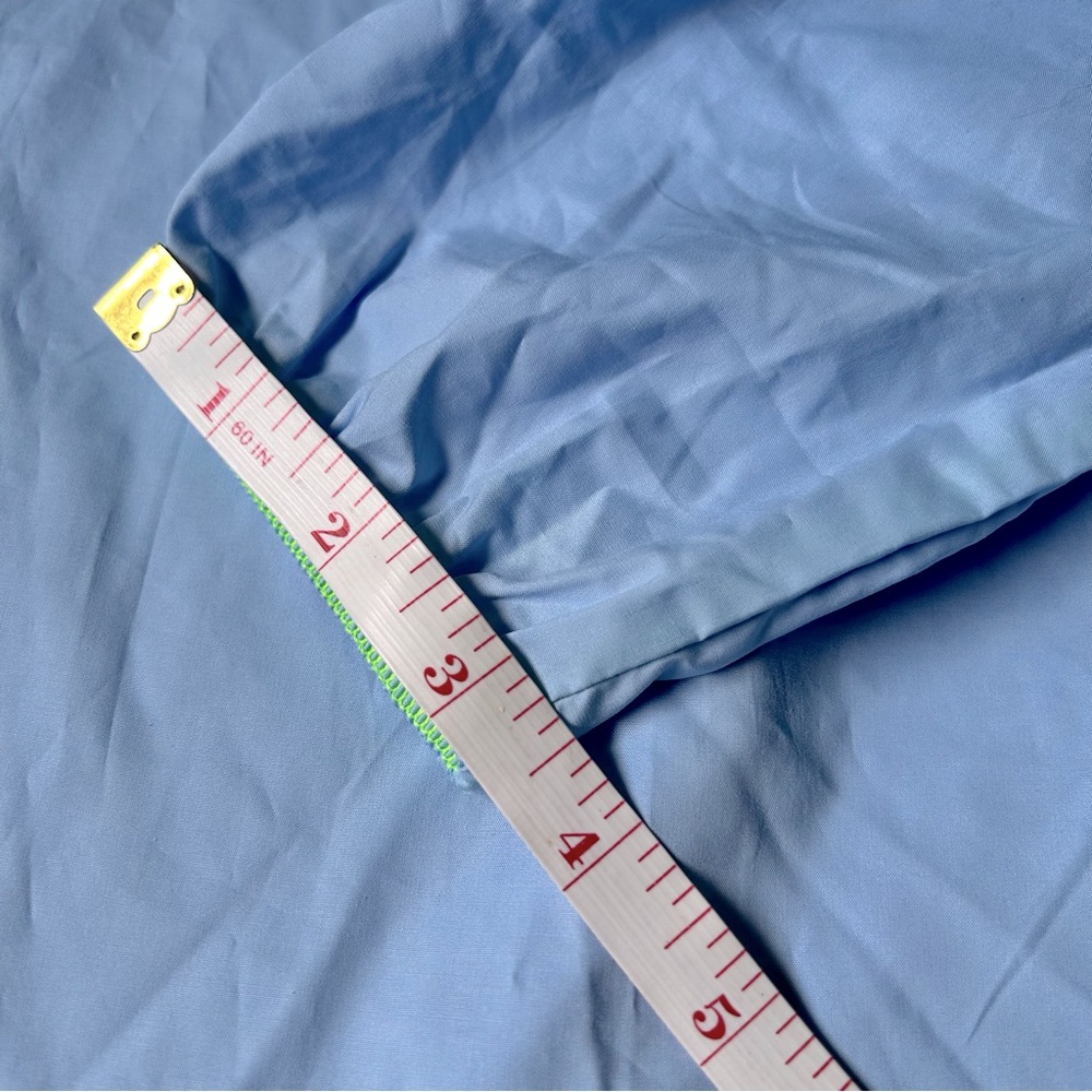 Dr. Bloom Blue Ruffle Blouse - Picture 11 of 12